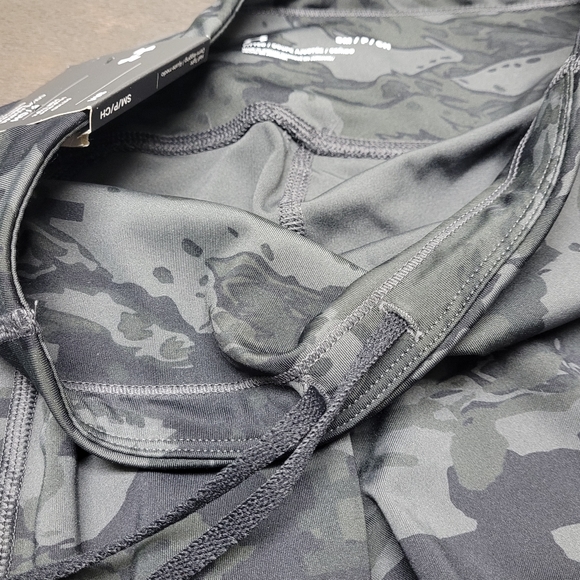 🆕️ Under Armour Fly Fast 3.0 Half Tights Black Grey Camo - Picture 10 of 12